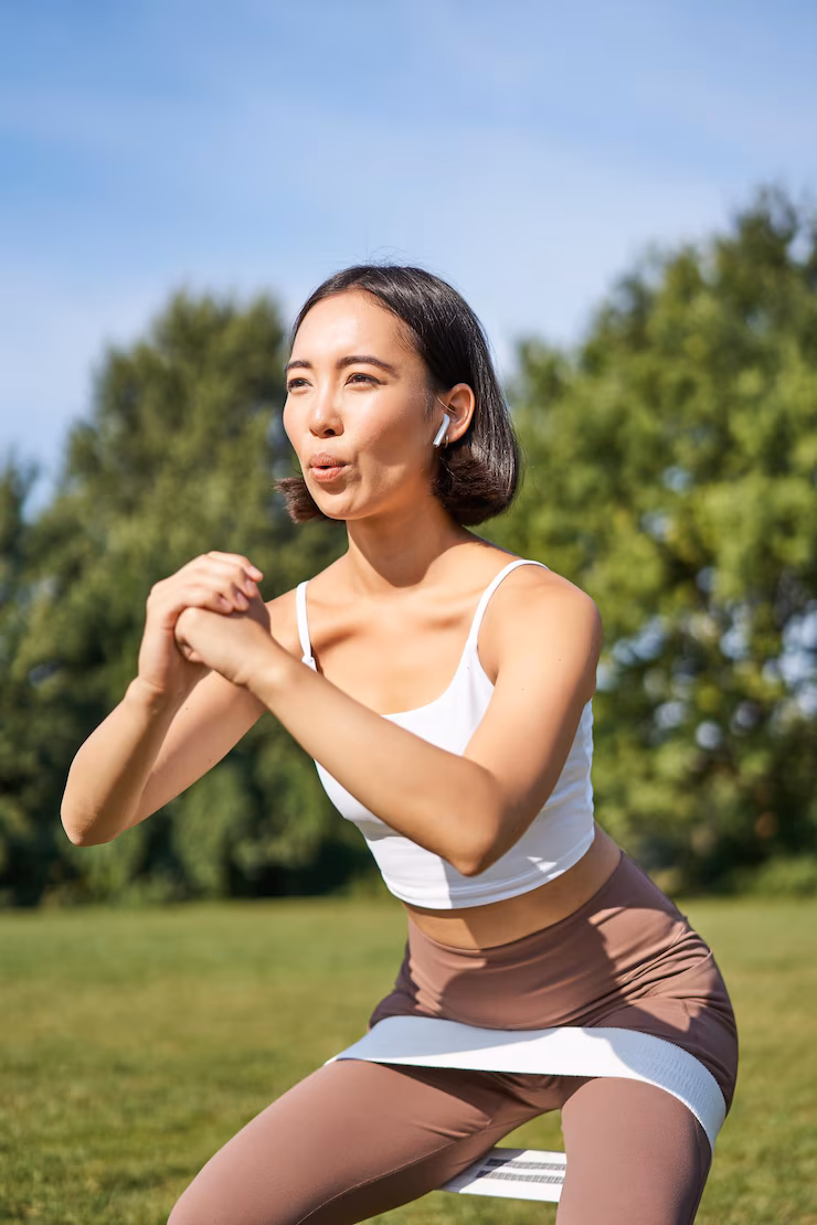 asian-fitness-girl-doing-squats-park-using-resistance-band-stretching-yoga-rope-workout-train_1258-120847